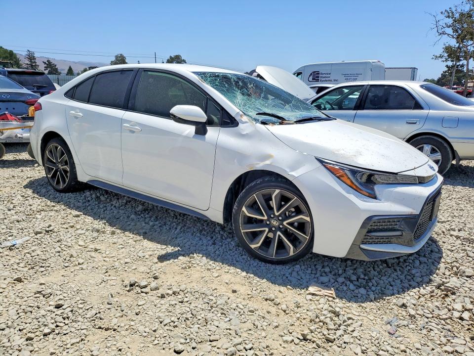 59382096 :رقم المزاد ، JTDS4RCEXLJ028766 vin ، 2020 Toyota Corolla مزاد بيع