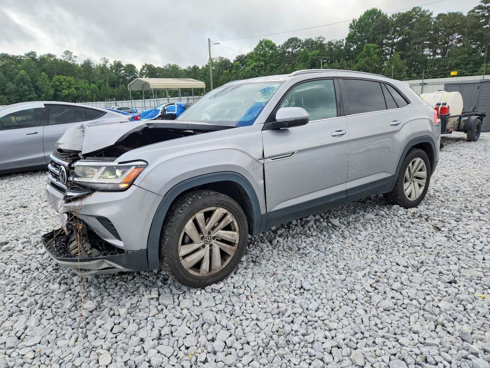 57867546 :رقم المزاد ، 1V2JE2CA1MC207148 vin ، 2021 Volkswagen Atlas Cross Sport مزاد بيع