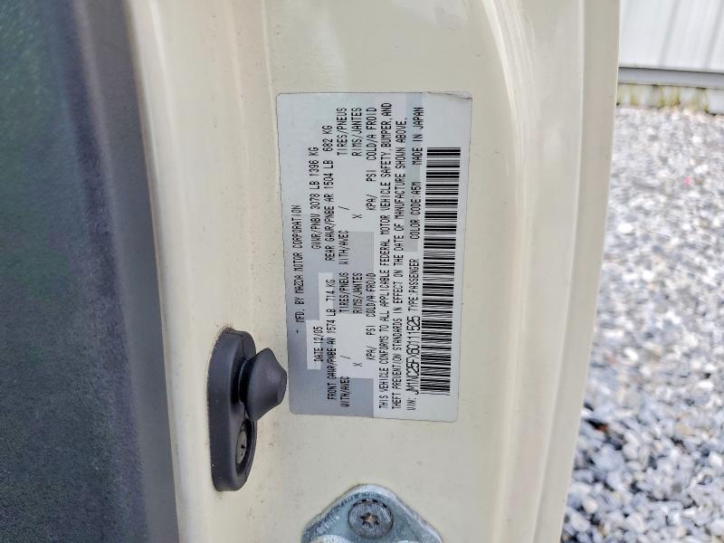 Продажа на аукционе авто 2006 Mazda Mx-5 Miata, vin: JM1NC25FX60111525, номер лота: 56804586