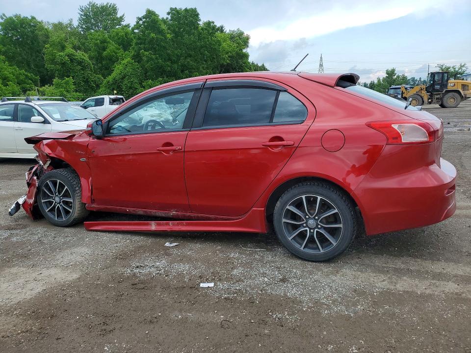 2017 Mitsubishi Lancer მანქანა იყიდება აუქციონზე, vin: JA32X2HU0HU604447, აუქციონის ნომერი: 58698146