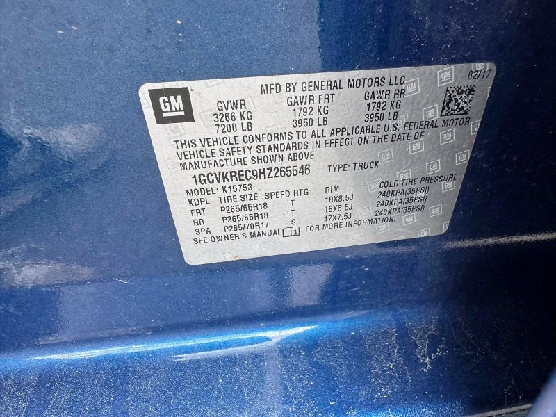 Продаж на аукціоні авто 2015 Chevrolet Silverado, vin: 1GCVKREC4FZ354356, номер лоту: 57748626