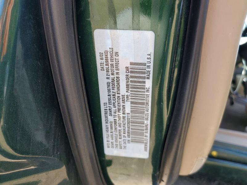 2003 Subaru Legacy მანქანა იყიდება აუქციონზე, vin: 4S3BE646235202115, აუქციონის ნომერი: 56436116