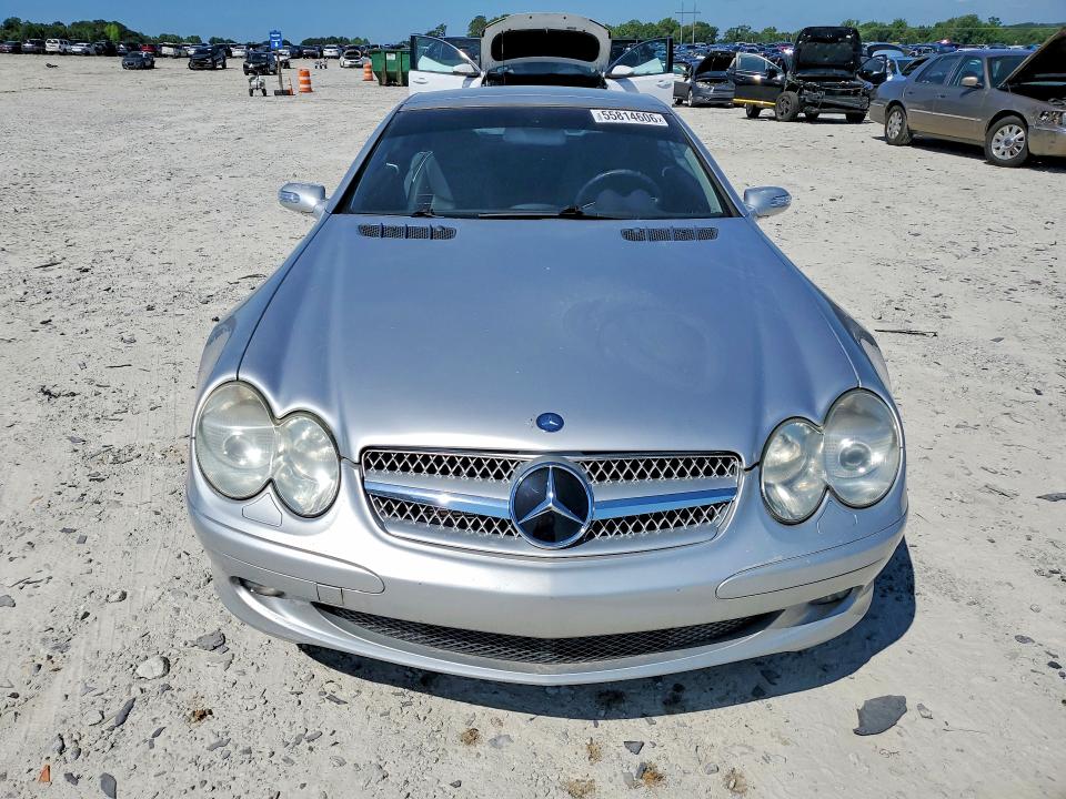 55814606 :رقم المزاد ، WDBSK75F14F063568 vin ، 2004 Mercedes-benz Sl مزاد بيع