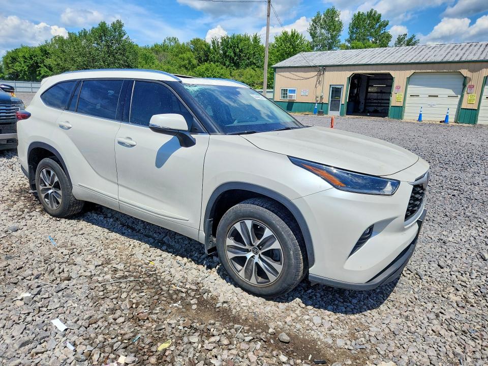 Aukcja sprzedaży 2021 Toyota Highlander, vin: 5TDGZRBH6MS541925, numer aukcji: 57440576
