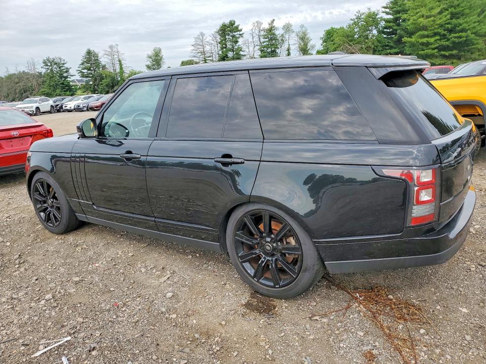 2015 Land Rover Range Rover მანქანა იყიდება აუქციონზე, vin: SALGS2VF4FA215409, აუქციონის ნომერი: 57504096