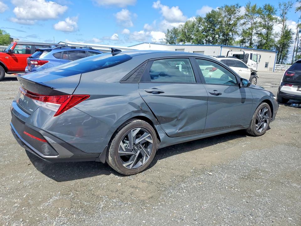 56363746 :رقم المزاد ، KMHLM4DJ1SU160603 vin ، 2025 Hyundai Elantra Hybrid مزاد بيع