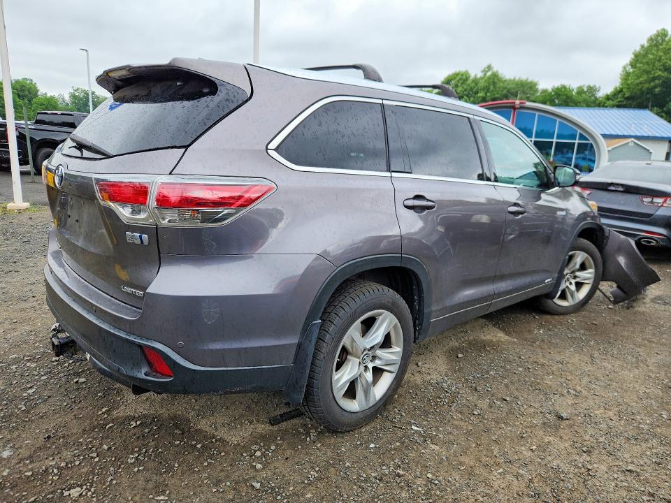 Продажа на аукционе авто 2016 Toyota Highlander Hybrid, vin: 5TDDCRFH6GS013921, номер лота: 57383386