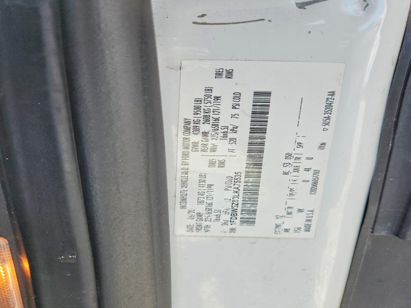 55563836 :رقم المزاد ، 1FDBW5Z83LKA75535 vin ، 2020 Ford Transit مزاد بيع