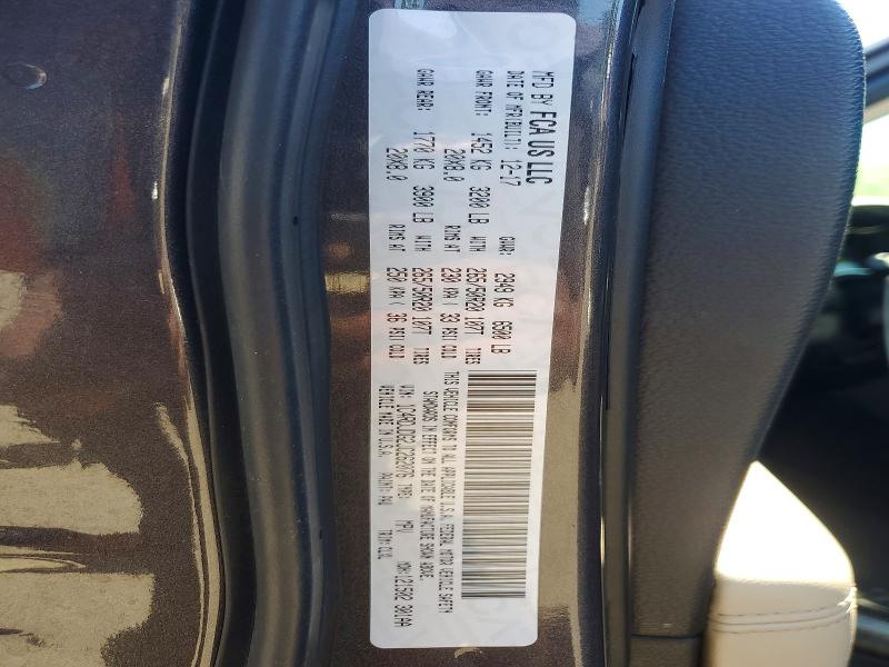 Продажа на аукционе авто 2018 Dodge Durango, vin: 1C4RDJDG2JC262076, номер лота: 56141216