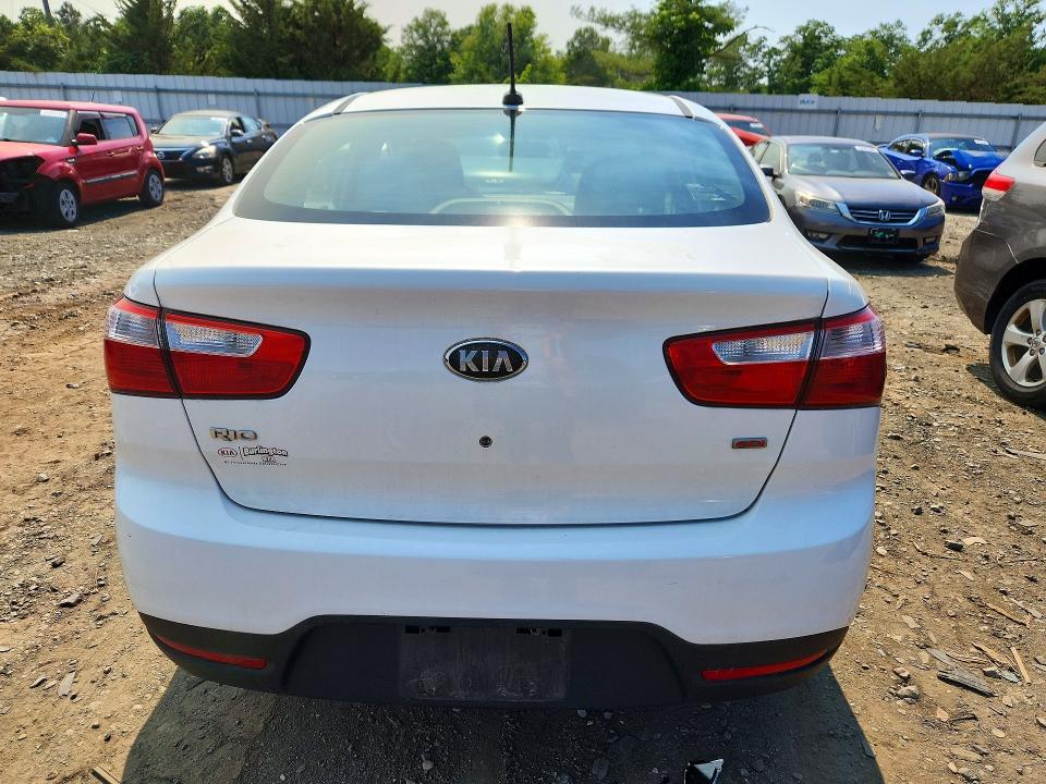 2013 Kia Rio მანქანა იყიდება აუქციონზე, vin: KNADM4A31D6229907, აუქციონის ნომერი: 56662476