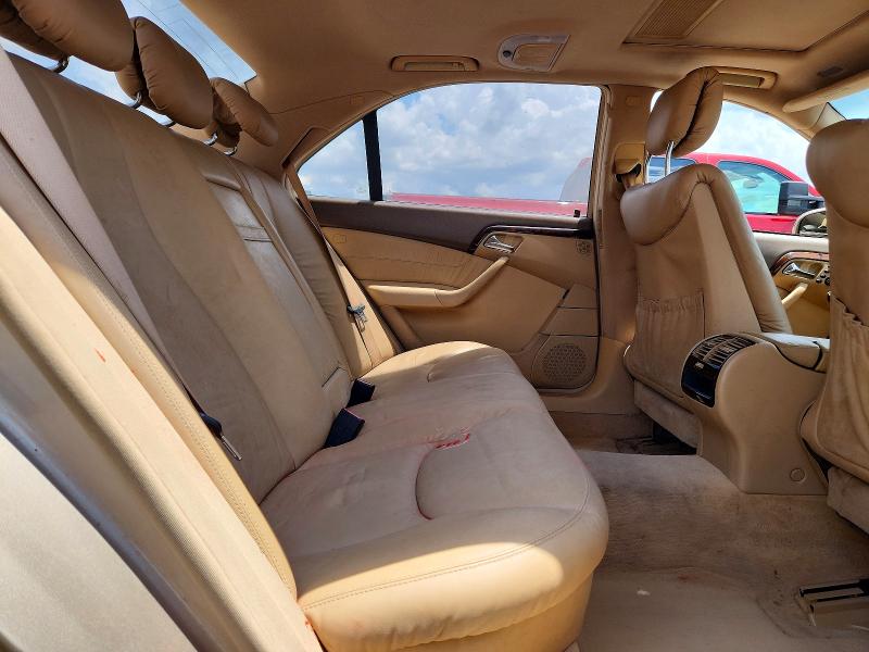 2002 Mercedes-benz S მანქანა იყიდება აუქციონზე, vin: WDBNG75J62A254173, აუქციონის ნომერი: 56952556