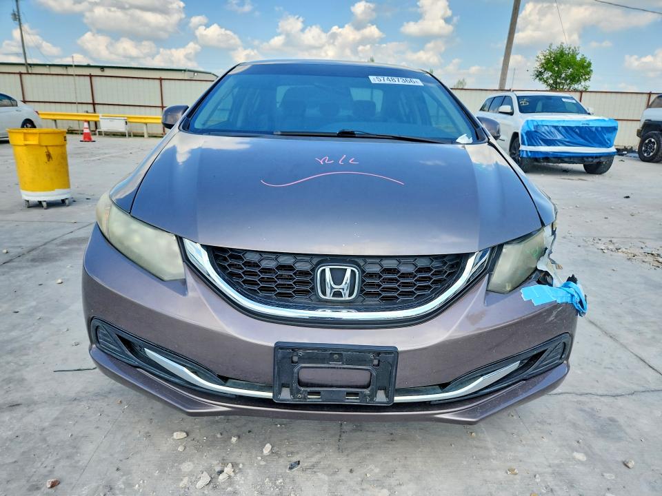 57487366 :رقم المزاد ، 19XFB2F59DE201458 vin ، 2013 Honda Civic مزاد بيع
