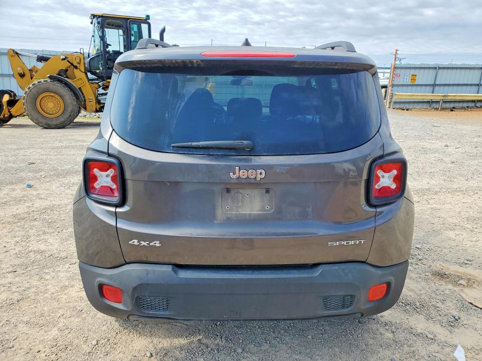 Продажа на аукционе авто 2017 Jeep Renegade, vin: ZACCJBAB6HPE67659, номер лота: 55375676