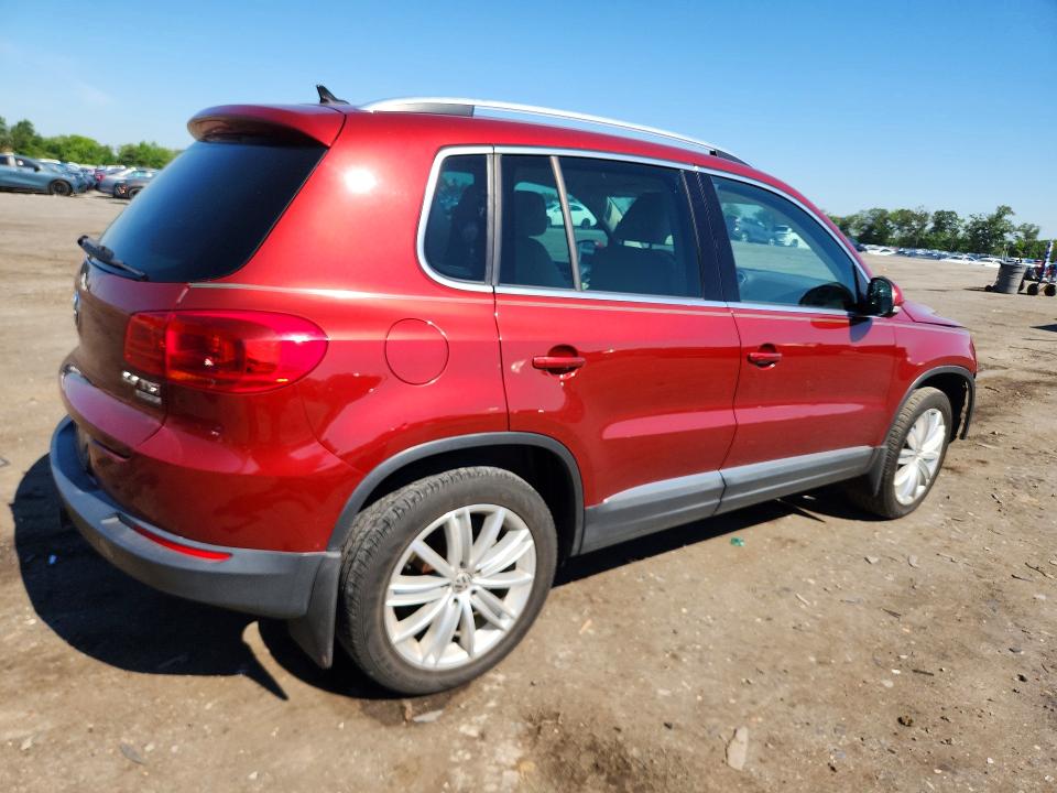 57267816 :رقم المزاد ، WVGBV3AX3EW059809 vin ، 2014 Volkswagen Tiguan مزاد بيع