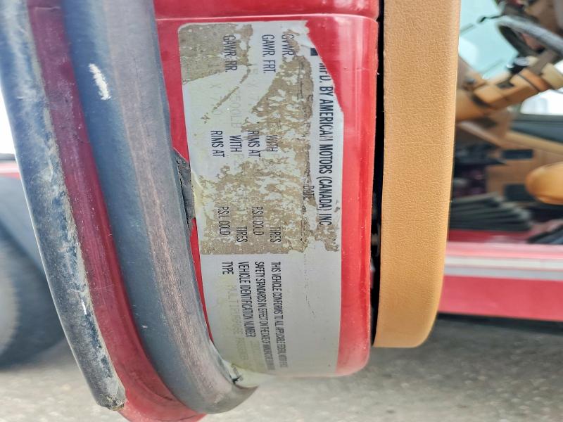 56352986 :رقم المزاد ، 2BCCZ81J1HB535374 vin ، 1987 Jeep Wrangler مزاد بيع