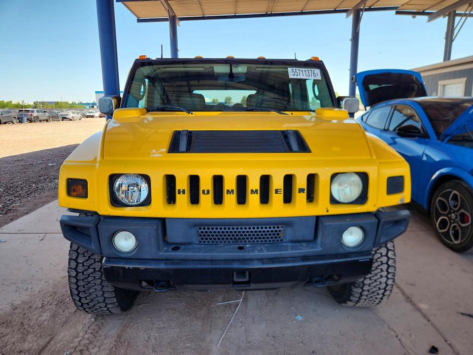 55711376 :رقم المزاد ، 5GRGN23U03H132738 vin ، 2003 Hummer H2 مزاد بيع
