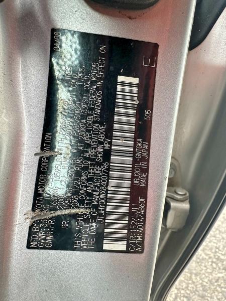 Aukcja sprzedaży 2008 Lexus Lx, vin: JTJHY00WX84007796, numer aukcji: 56312946
