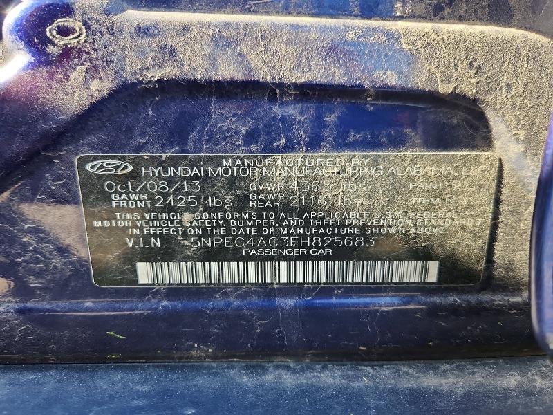Продаж на аукціоні авто 2014 Hyundai Sonata, vin: 5NPEC4AC3EH825683, номер лоту: 57072106