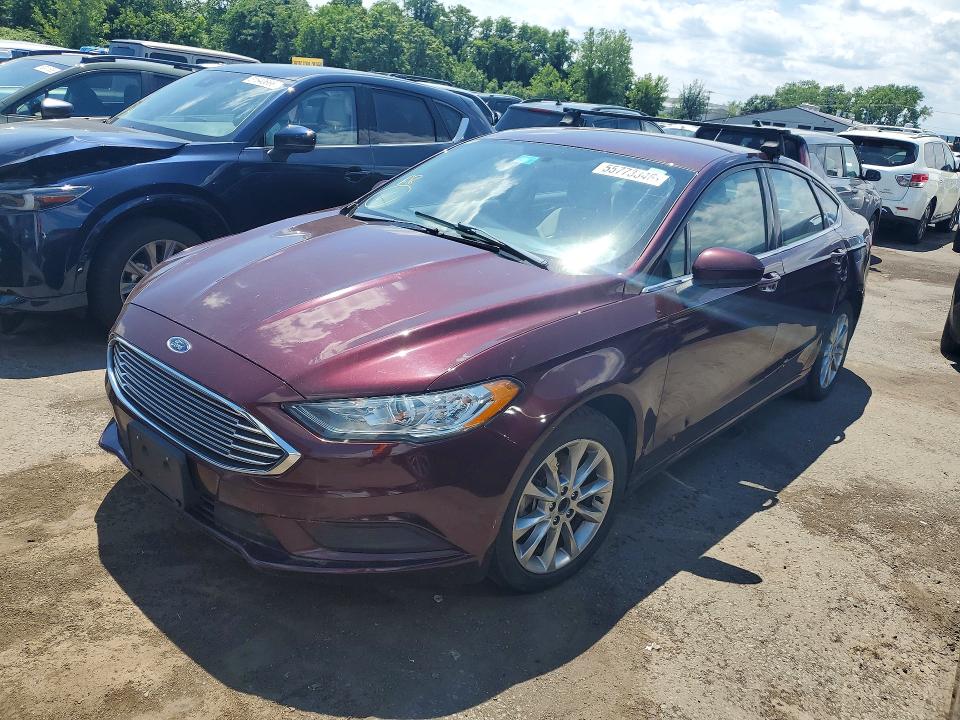 Auction sale of the 2017 Ford Fusion, vin: 3FA6P0UU6HR270760, lot number: 55773346