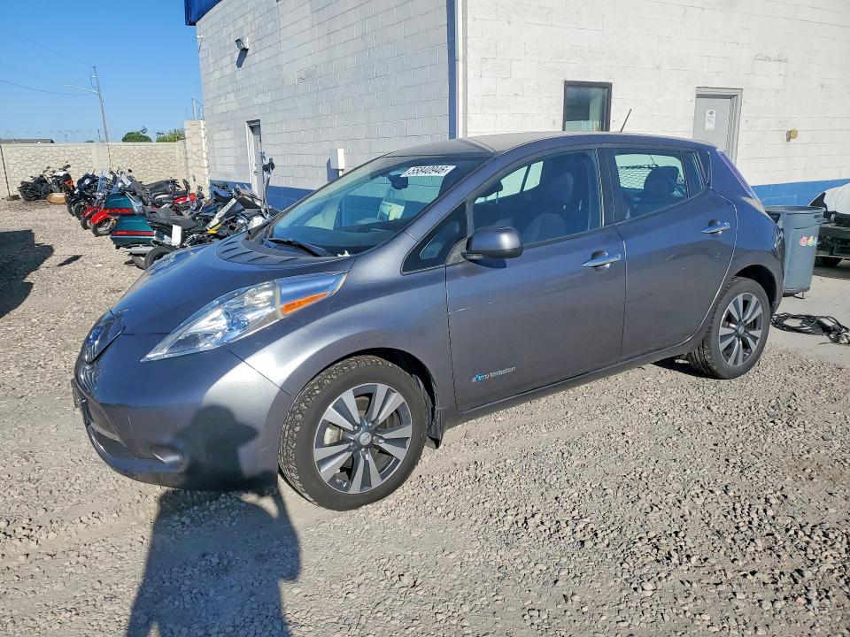 55840946 :رقم المزاد ، 1N4AZ0CP6FC311853 vin ، 2015 Nissan Leaf مزاد بيع