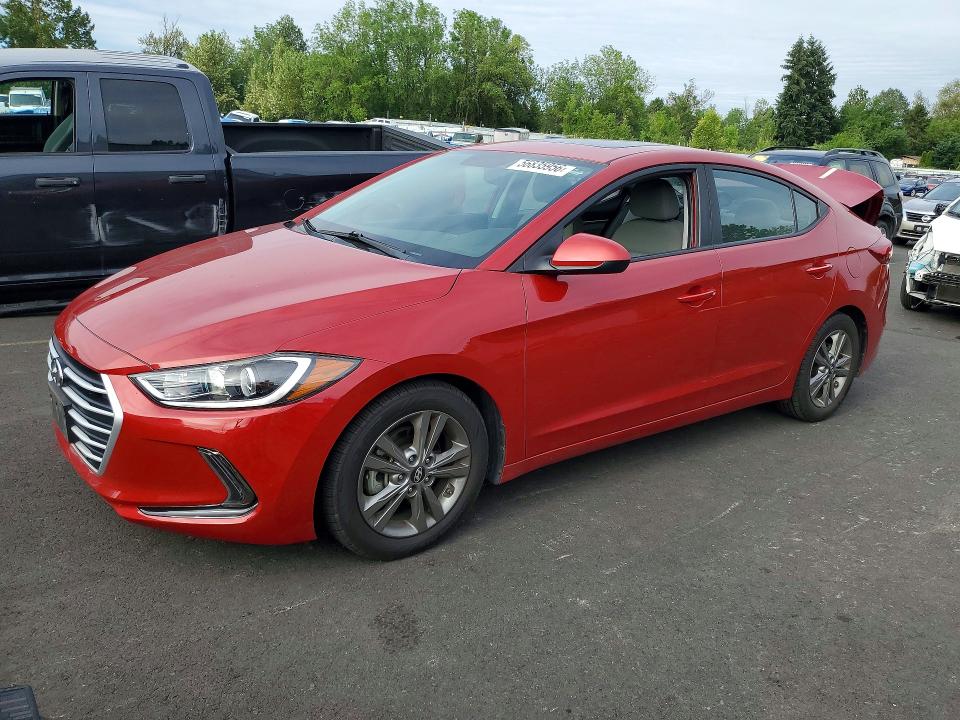 Aukcja sprzedaży 2018 Hyundai Elantra, vin: 5NPD84LF7JH266749, numer aukcji: 56835956