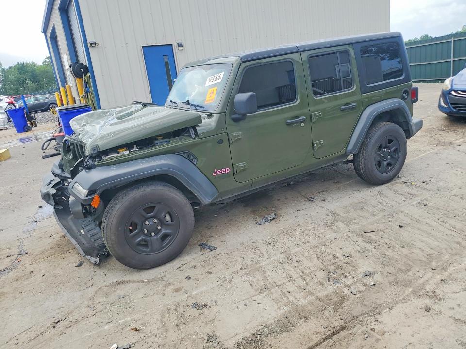 Aukcja sprzedaży 2021 Jeep Wrangler Unlimited, vin: 1C4HJXDG6MW773607, numer aukcji: 54599526