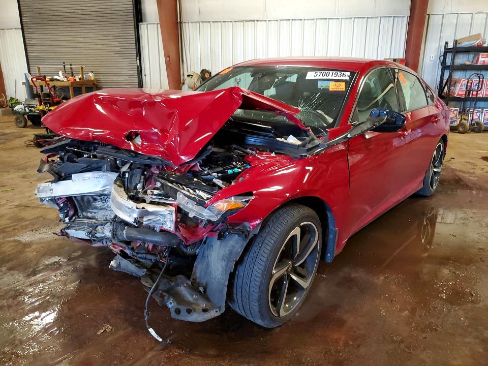 57001936 :رقم المزاد ، 1HGCV1F35JA207552 vin ، 2018 Honda Accord مزاد بيع