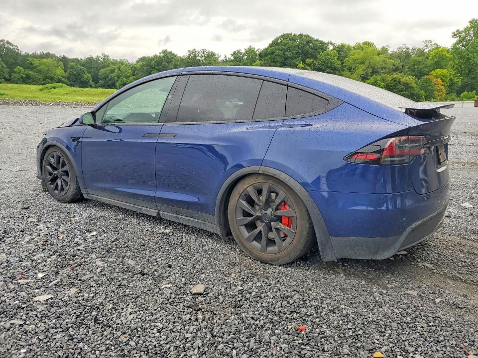 56335636 :رقم المزاد ، 7SAXCBE67PF383089 vin ، 2023 Tesla Model X مزاد بيع