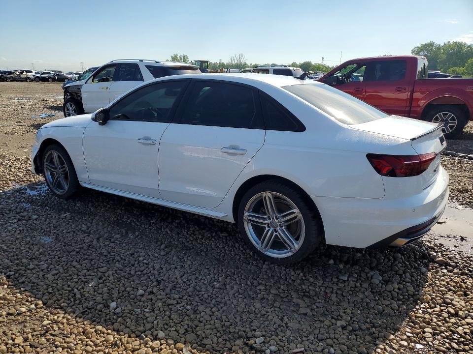 2021 Audi A4 მანქანა იყიდება აუქციონზე, vin: WAUABAF42MN014826, აუქციონის ნომერი: 57193406