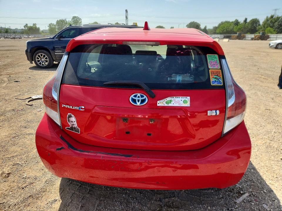 2015 Toyota Prius C მანქანა იყიდება აუქციონზე, vin: JTDKDTB32F1581543, აუქციონის ნომერი: 58930516