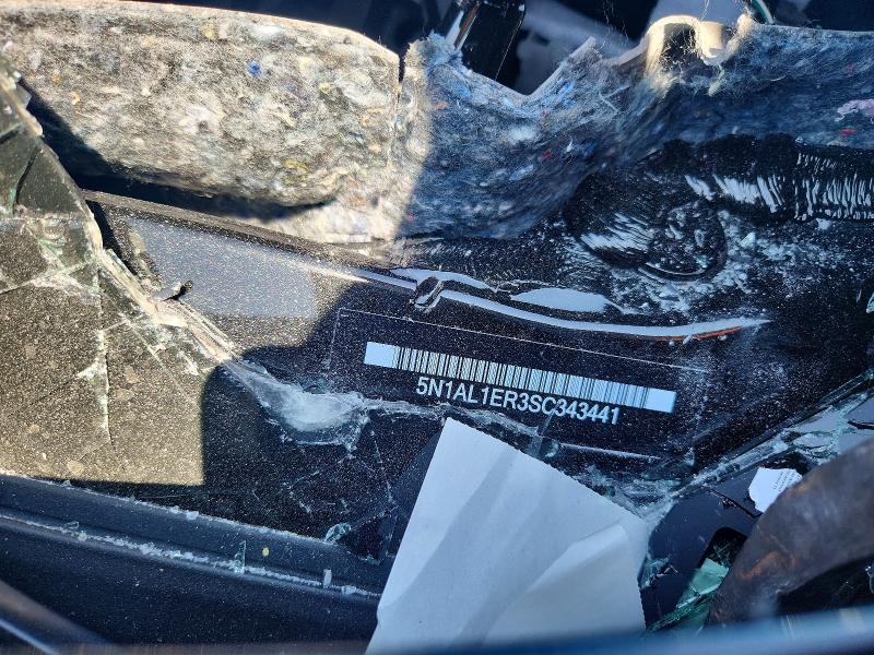 58648406 :رقم المزاد ، 5N1AL1ER3SC343441 vin ، 2025 Infiniti Qx60 مزاد بيع
