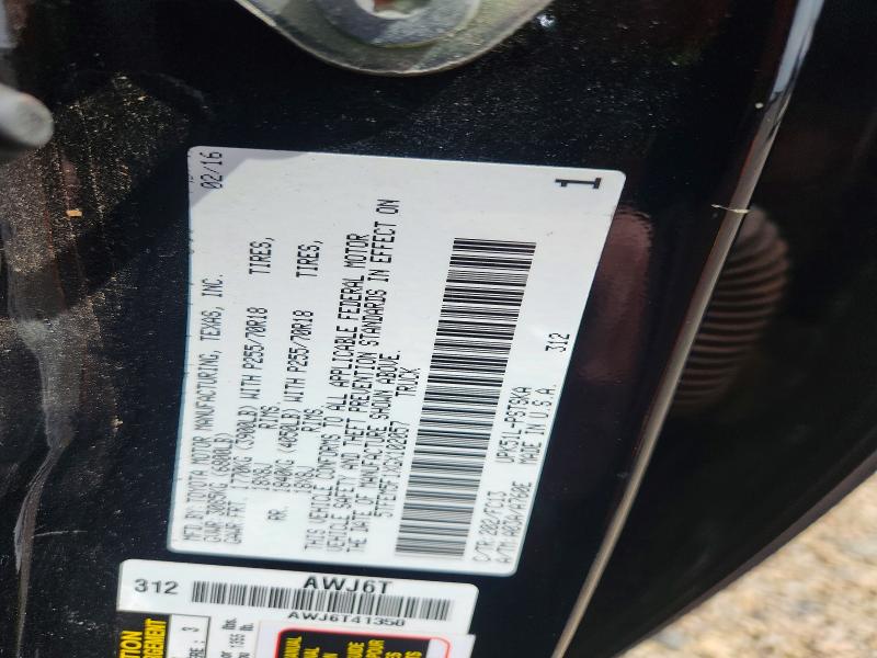 Продажа на аукционе авто 2016 Toyota Tundra, vin: 5TFEM5F1XGX102057, номер лота: 56297416