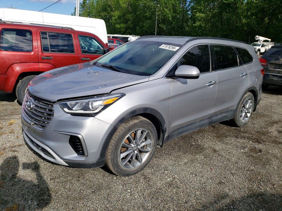 57078296 :رقم المزاد ، KM8SMDHFXHU200381 vin ، 2017 Hyundai Santa Fe مزاد بيع