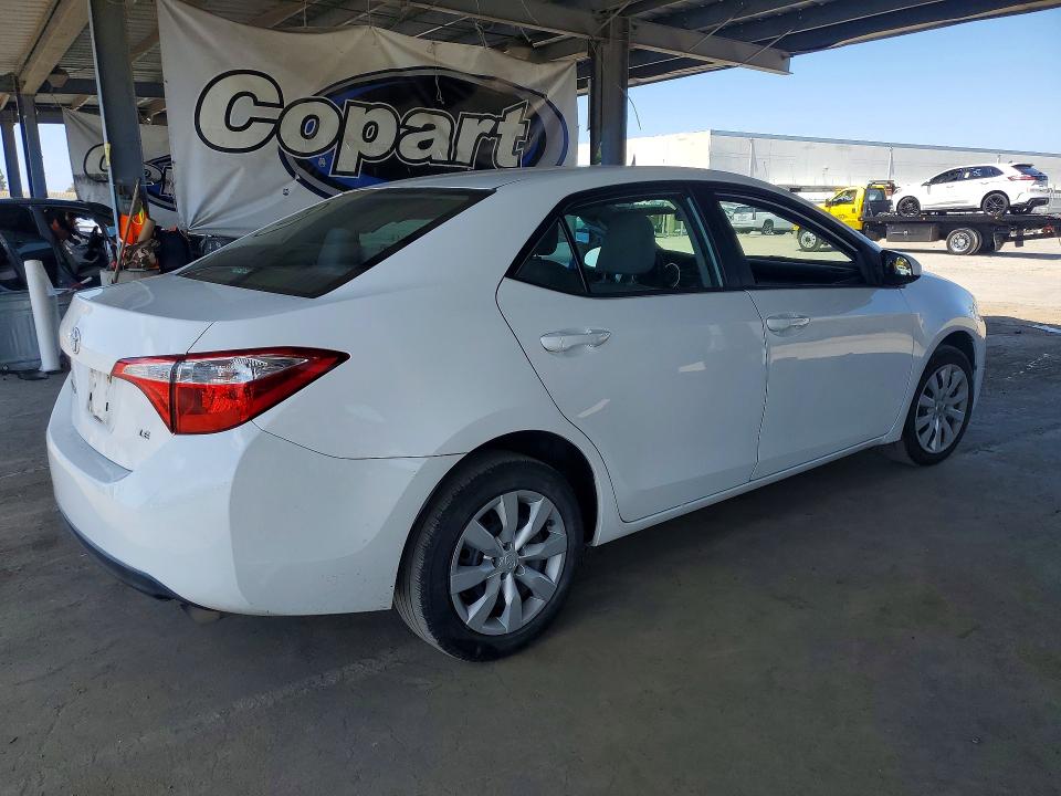 58427786 :رقم المزاد ، 5YFBURHE1EP162251 vin ، 2014 Toyota Corolla مزاد بيع