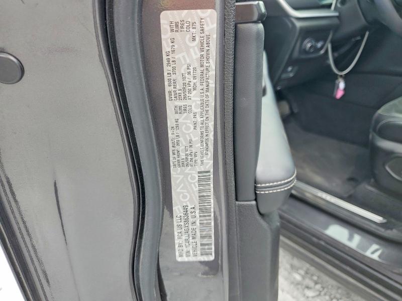 2025 Jeep Grand Cherokee მანქანა იყიდება აუქციონზე, vin: 1C4RJJAGXS8636449, აუქციონის ნომერი: 56133506