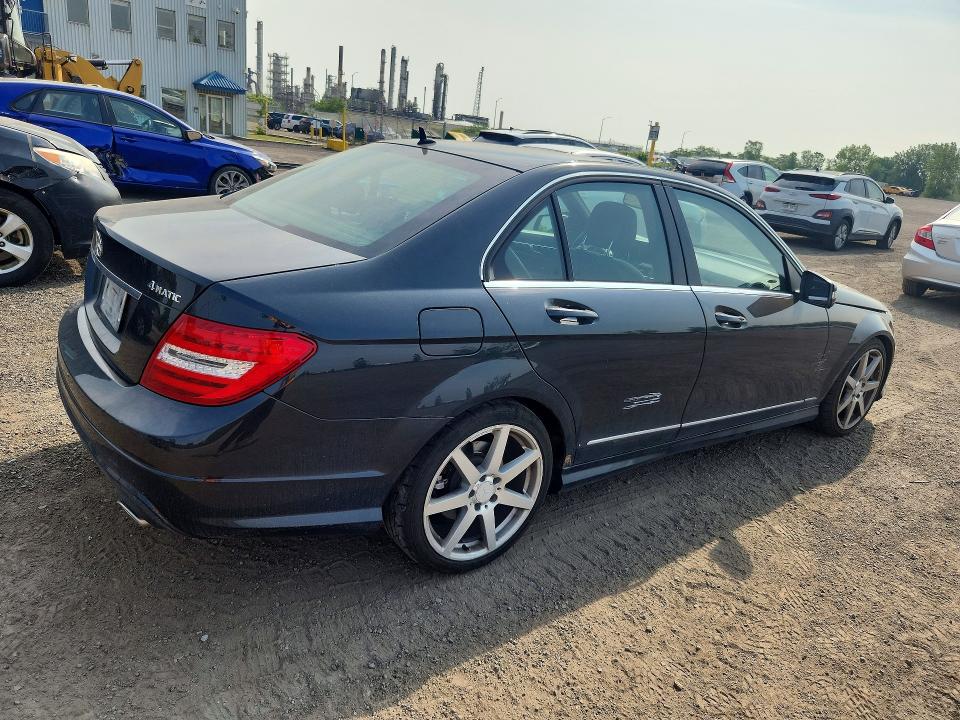 58179046 :رقم المزاد ، WDDGF8JB5DA797802 vin ، 2013 Mercedes-benz C مزاد بيع