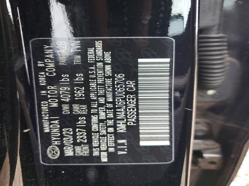 Aukcja sprzedaży 2023 Hyundai Elantra, vin: KMHLN4AJ6PU065706, numer aukcji: 58268056
