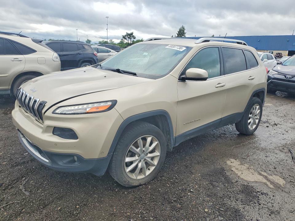 Продажа на аукционе авто 2015 Jeep Cherokee, vin: 1C4PJMDBXFW555185, номер лота: 58007736