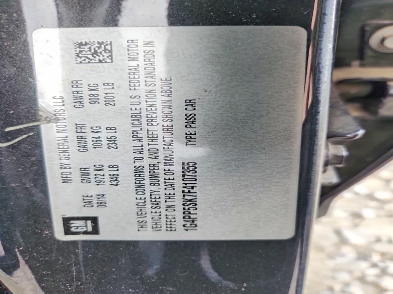 Продажа на аукционе авто 2015 Buick Verano, vin: 1G4PP5SK7F4107355, номер лота: 58912866