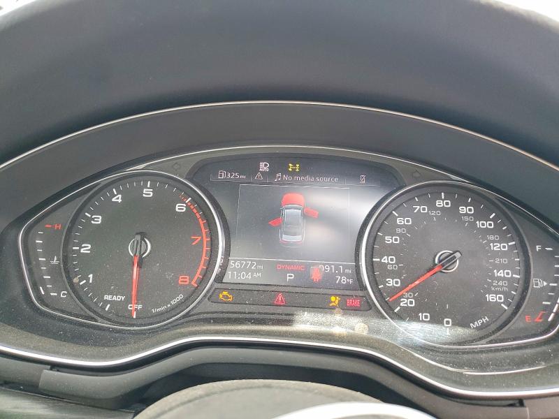 Продаж на аукціоні авто 2022 Audi A4, vin: WAUDAAF41NN004743, номер лоту: 57780276