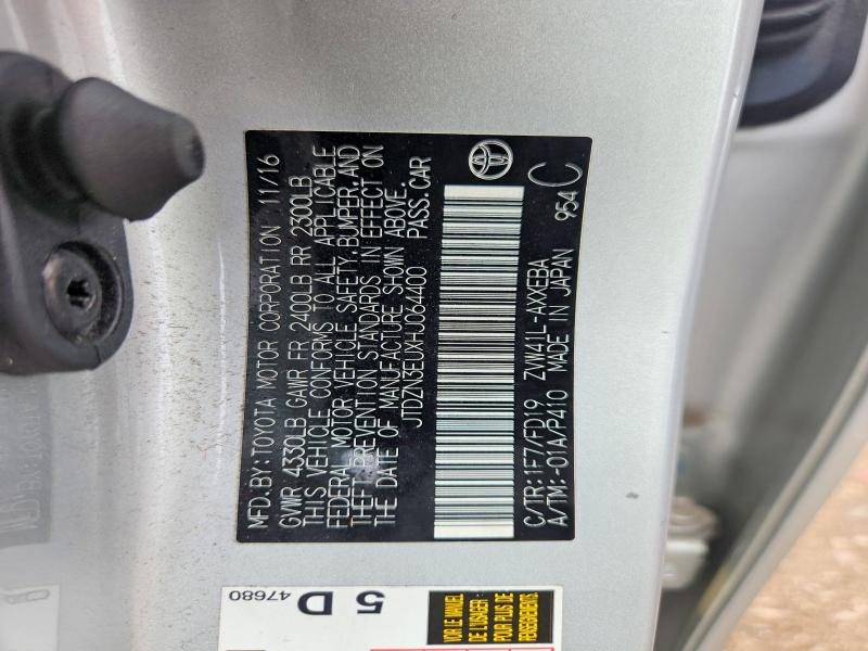 Продаж на аукціоні авто 2017 Toyota Prius V, vin: JTDZN3EUXHJ064400, номер лоту: 56026406