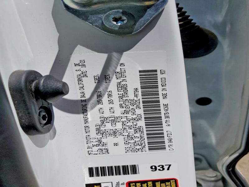 Auction sale of the 2022 Toyota Tacoma, vin: 3TMAZ5CN2NM160559, lot number: 55974666