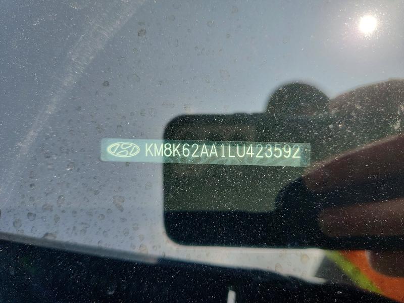 Aukcja sprzedaży 2020 Hyundai Kona, vin: KM8K62AA1LU423592, numer aukcji: 58545786
