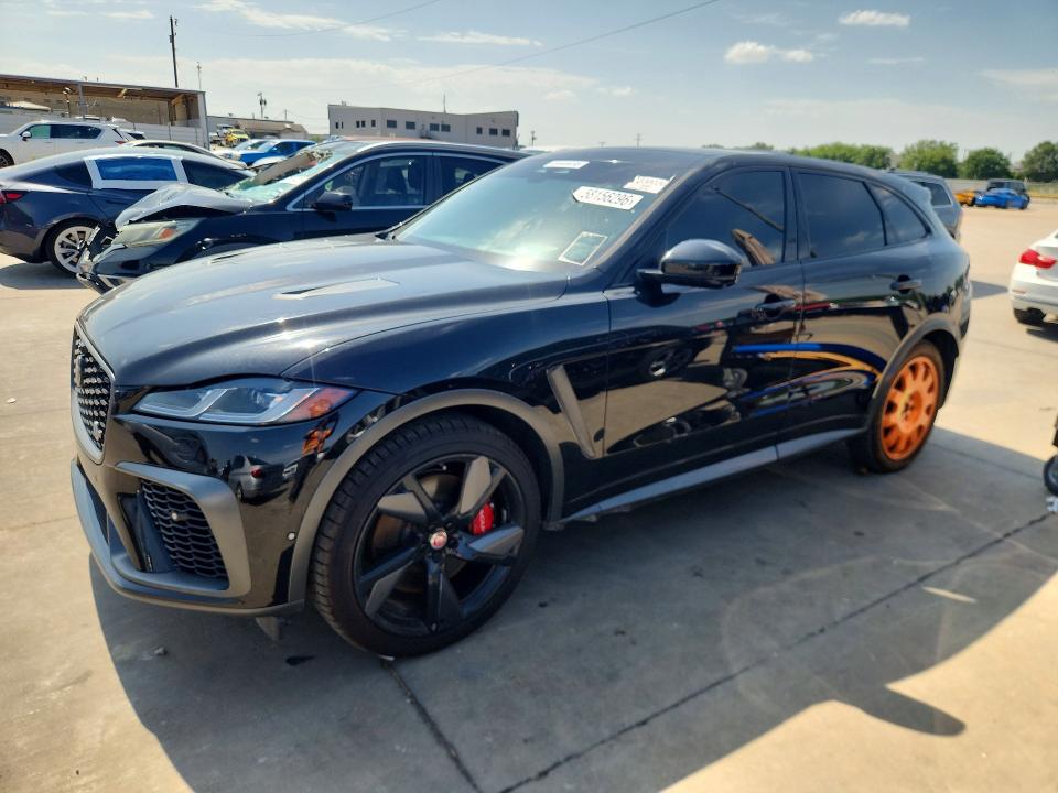 2021 Jaguar F-pace მანქანა იყიდება აუქციონზე, vin: SADCZ2EE1MA668641, აუქციონის ნომერი: 58156296