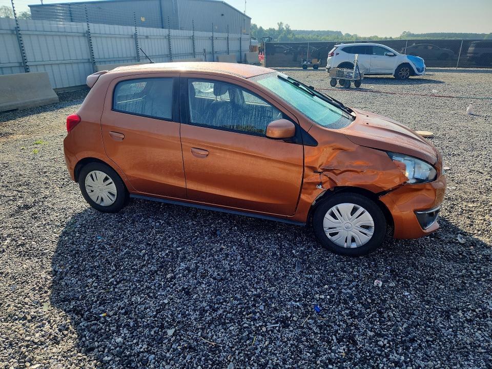 56863646 :رقم المزاد ، ML32A3HJ6HH010858 vin ، 2017 Mitsubishi Mirage مزاد بيع