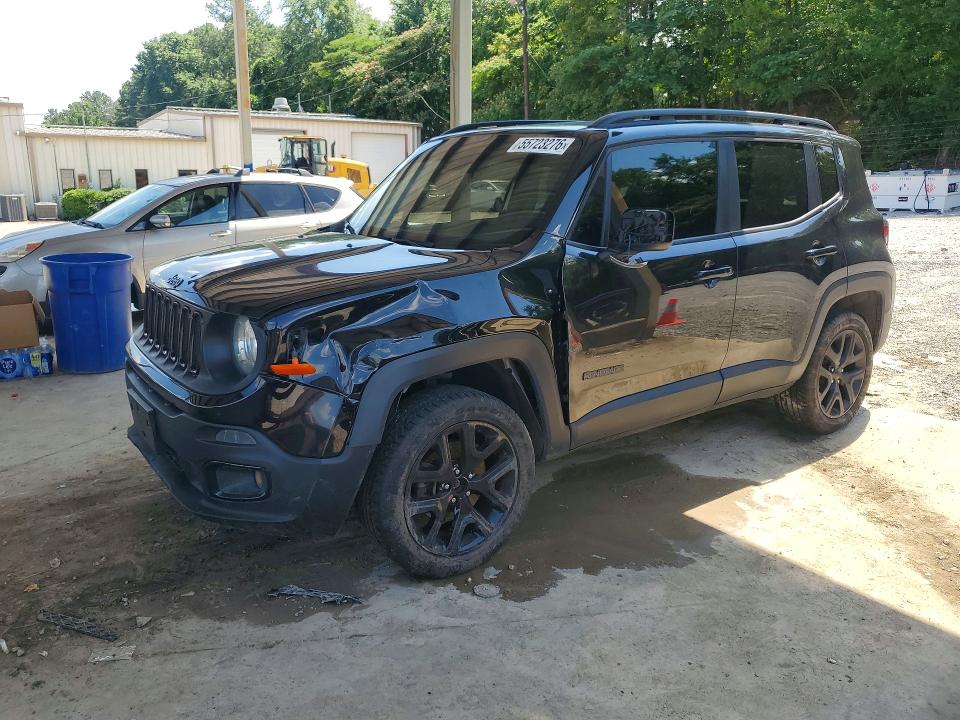 2018 Jeep Renegade მანქანა იყიდება აუქციონზე, vin: ZACCJBBB5JPH27392, აუქციონის ნომერი: 55723276