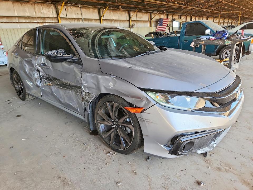 Продаж на аукціоні авто 2020 Honda Civic, vin: 2HGFC2F8XLH573600, номер лоту: 55686956