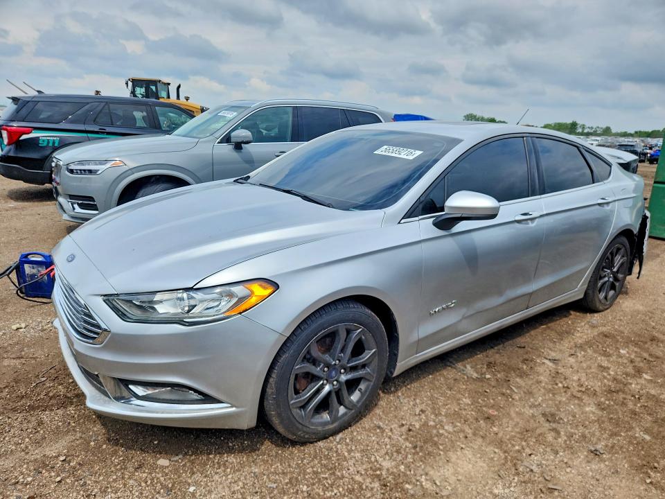 56589216 :رقم المزاد ، 3FA6P0LU2JR219361 vin ، 2018 Ford Fusion مزاد بيع