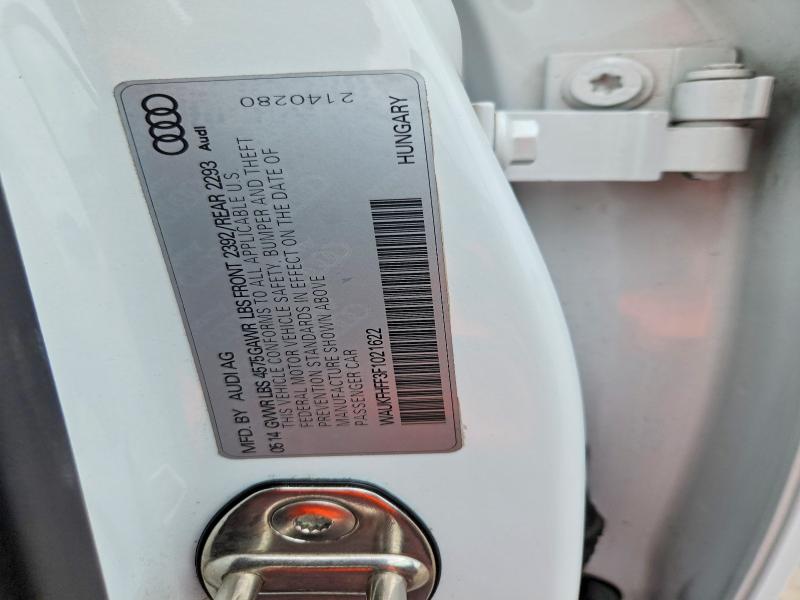 Продажа на аукционе авто 2015 Audi A3, vin: WAUKFHFF3F1021622, номер лота: 56333406