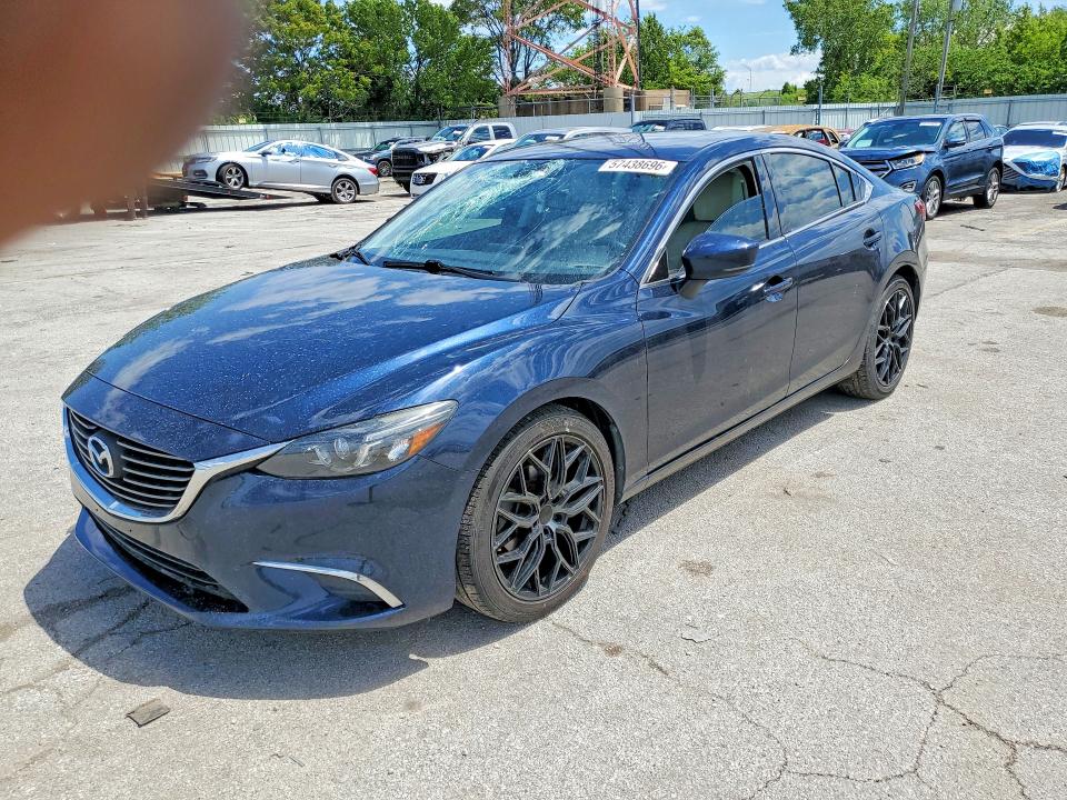 57438696 :رقم المزاد ، JM1GL1V58H1149018 vin ، 2017 Mazda 6 مزاد بيع